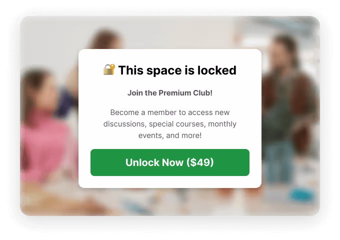 Paywalls triggered by activity