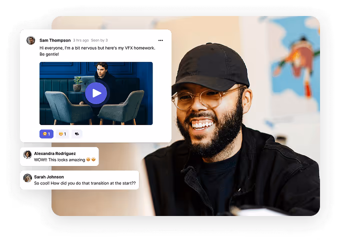 Turn courses into shared learning