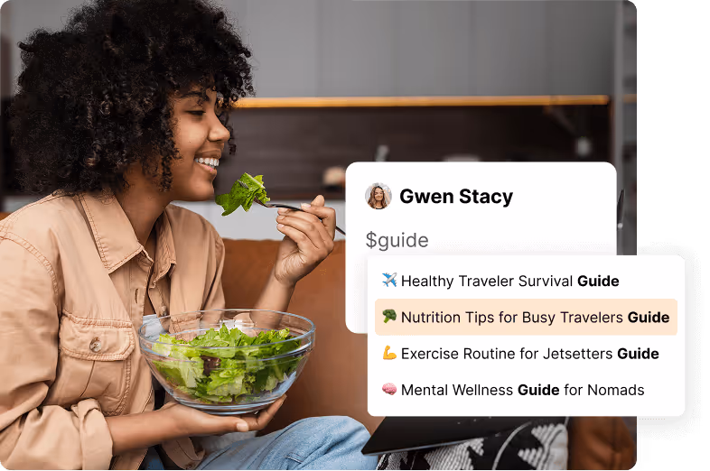 Easily find and share documents