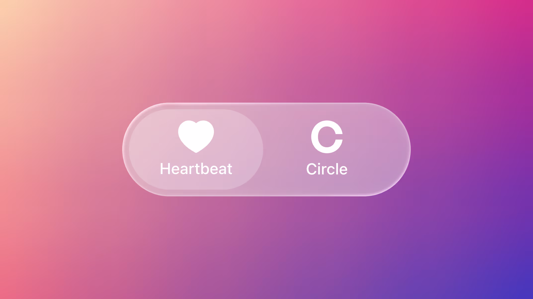 Heartbeat vs. Circle
